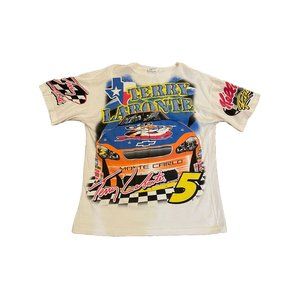 Vintage Rare Terry Labonte AOP Kellogg Tony the Tiger Shirt Corn Flakes